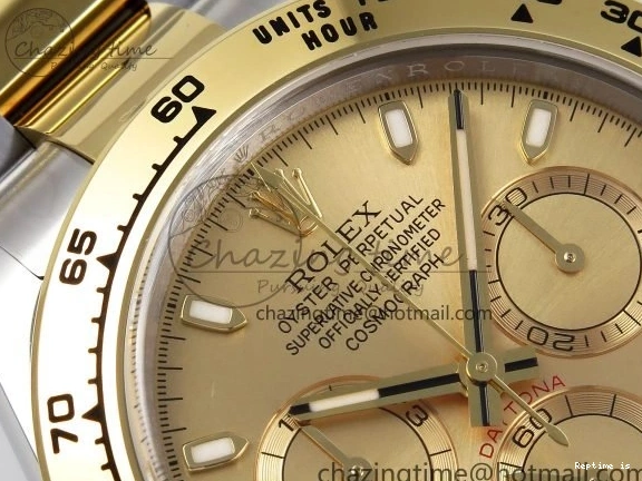 1222 Packable Daytona 116503 Clean 1:1 Best Edition YG Dial on SS YG Bracelet SA4130 V 1672